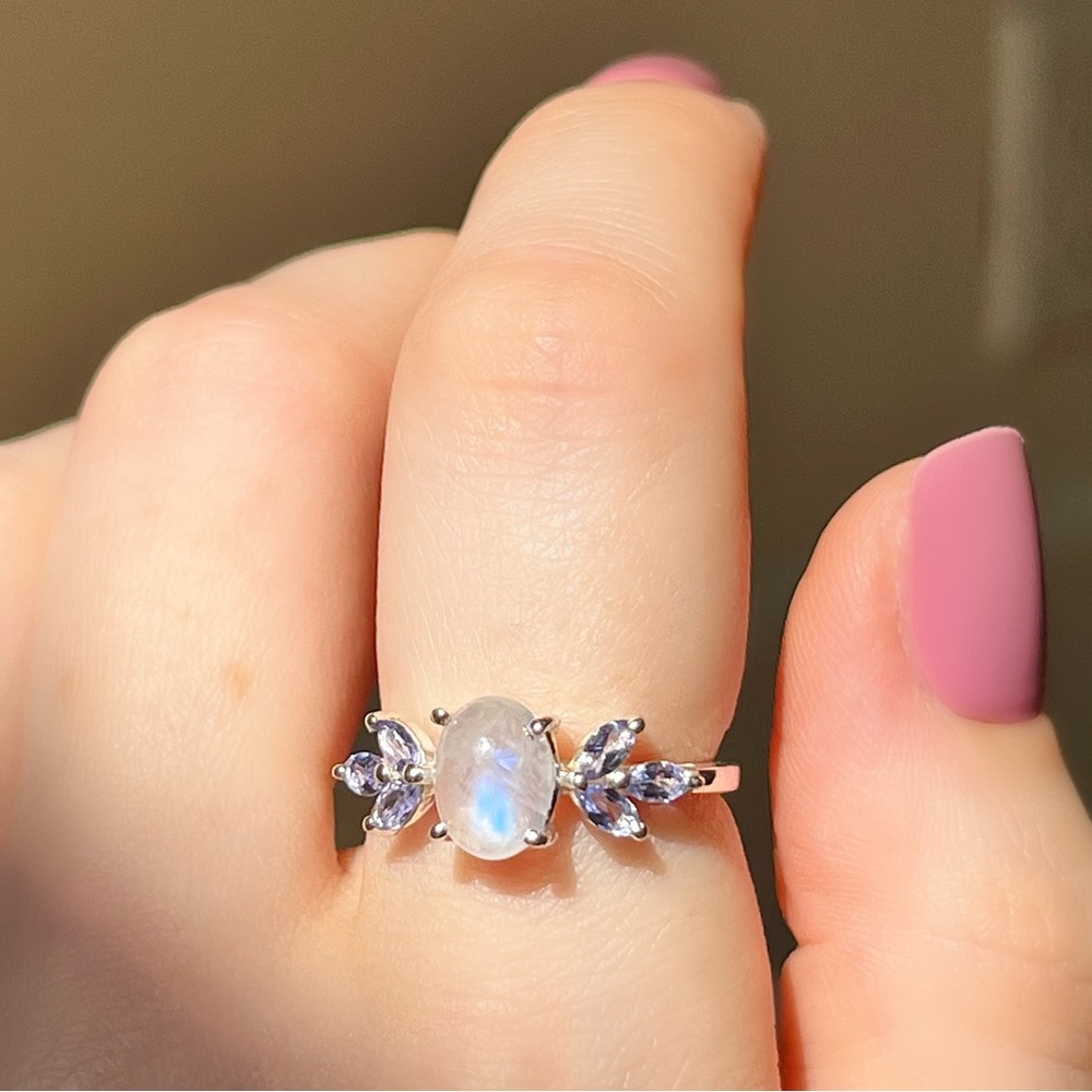 MADE TO ORDER Custom Luxury Gemstone Floral Cluster Statement Ring
